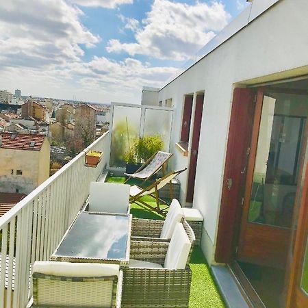 Superior Apartment - Last Floor With Nice View - Next To Metro Croix De Chavaux Line 9 Montreuil  Zewnętrze zdjęcie